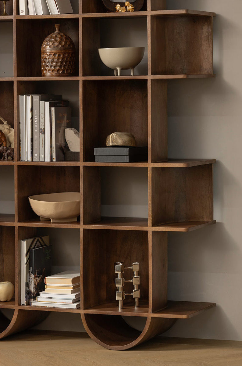 Sinne Walnut Bookshelf