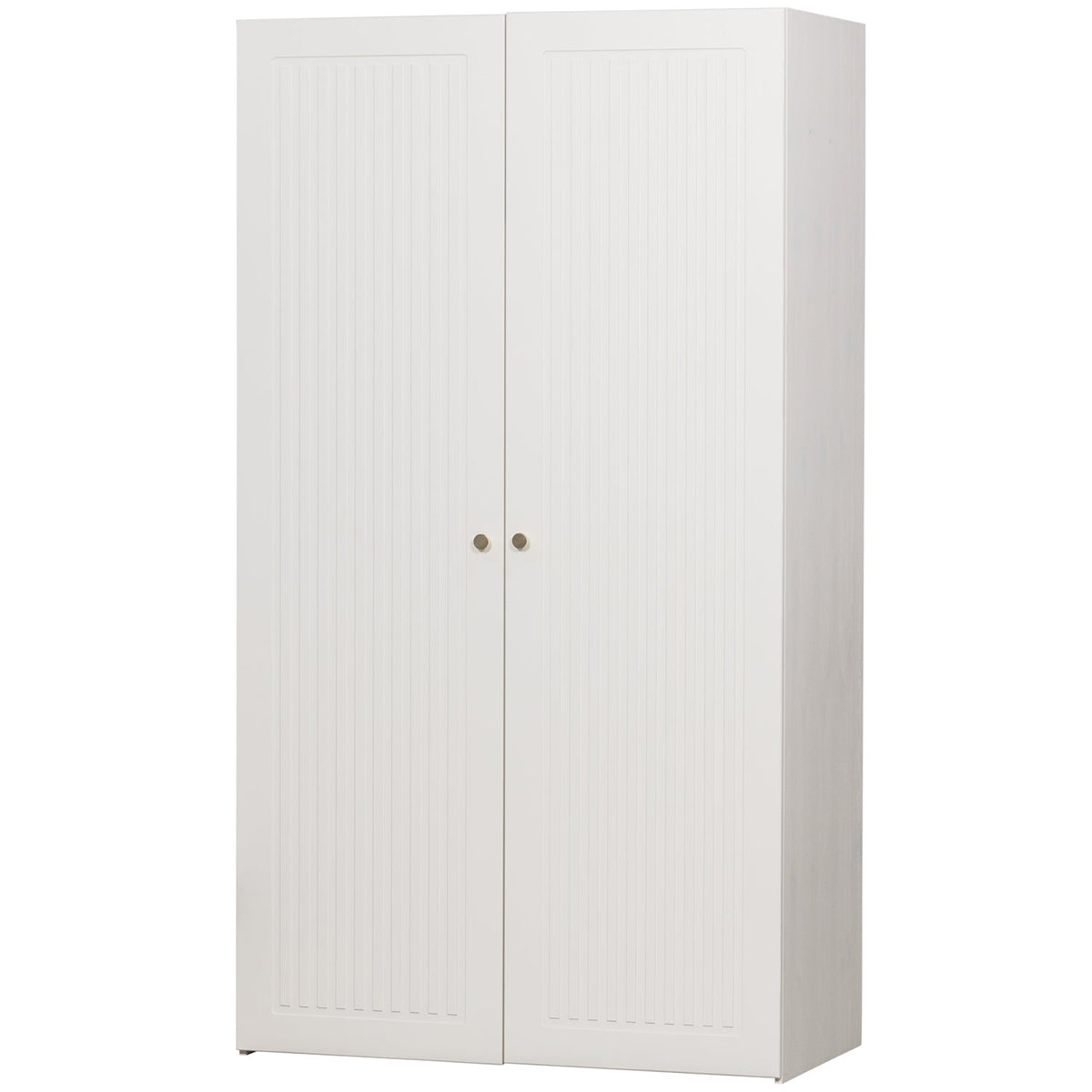 Sipke White Pine Wood Wardrobe