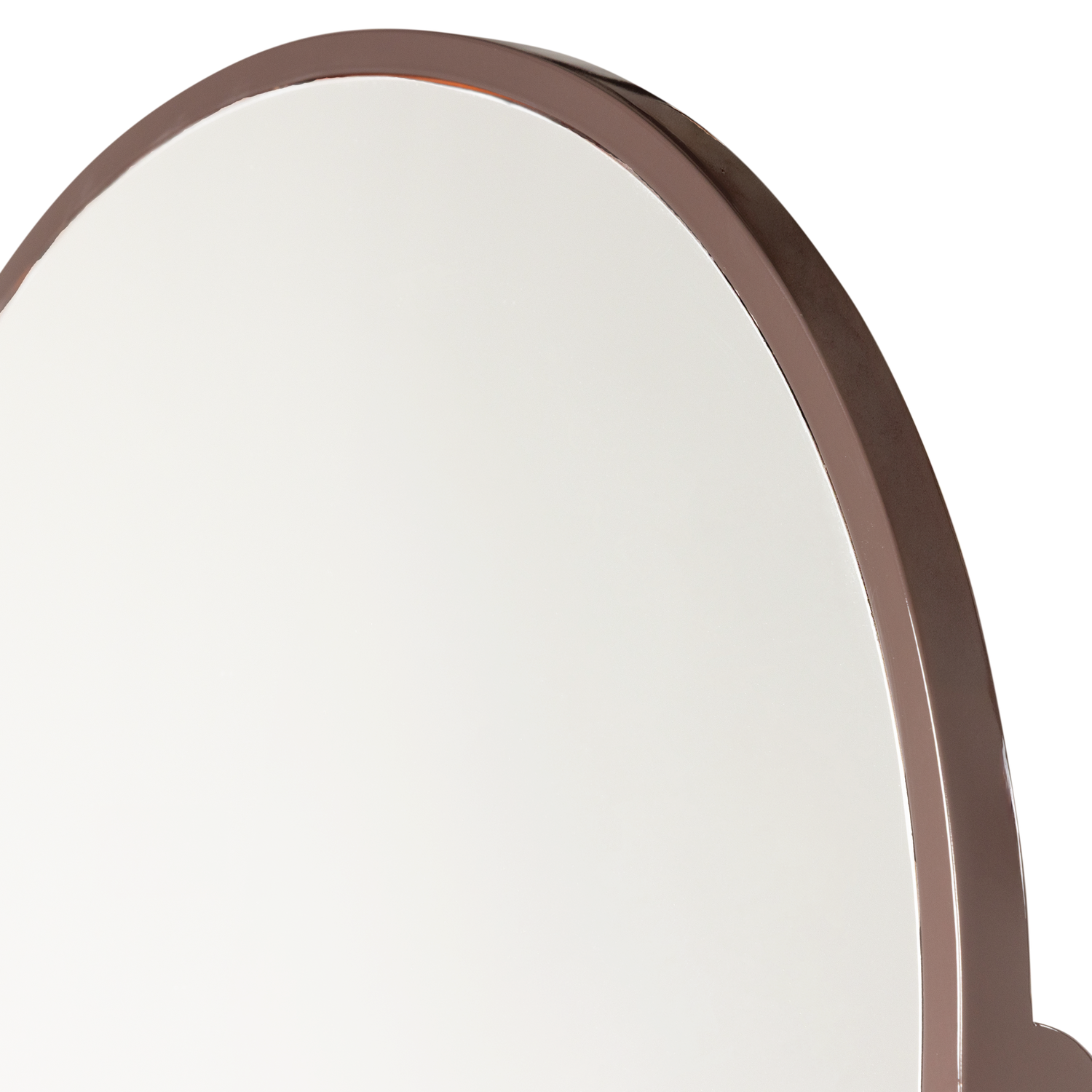 Solari Dark Brown High Gloss Dressing Mirror