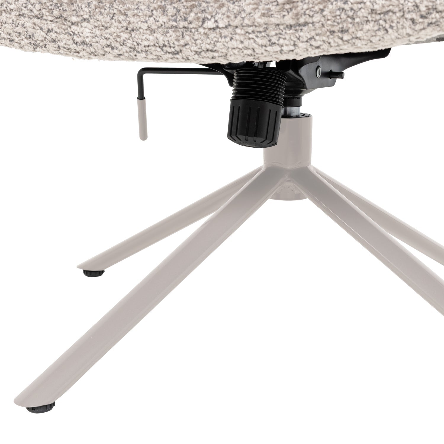 Soren Woolly Adjustable Swivel Armchair