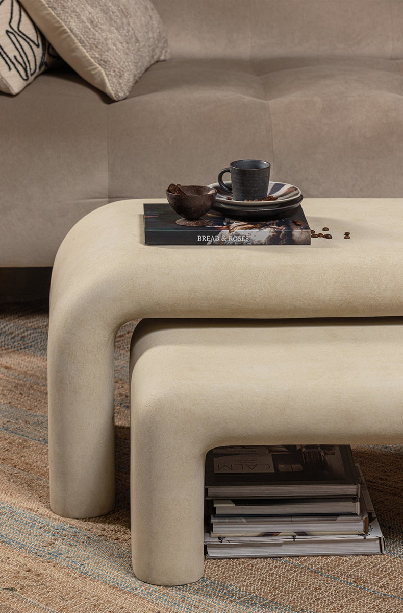 Stani Natural Coffee Table (2/Set)
