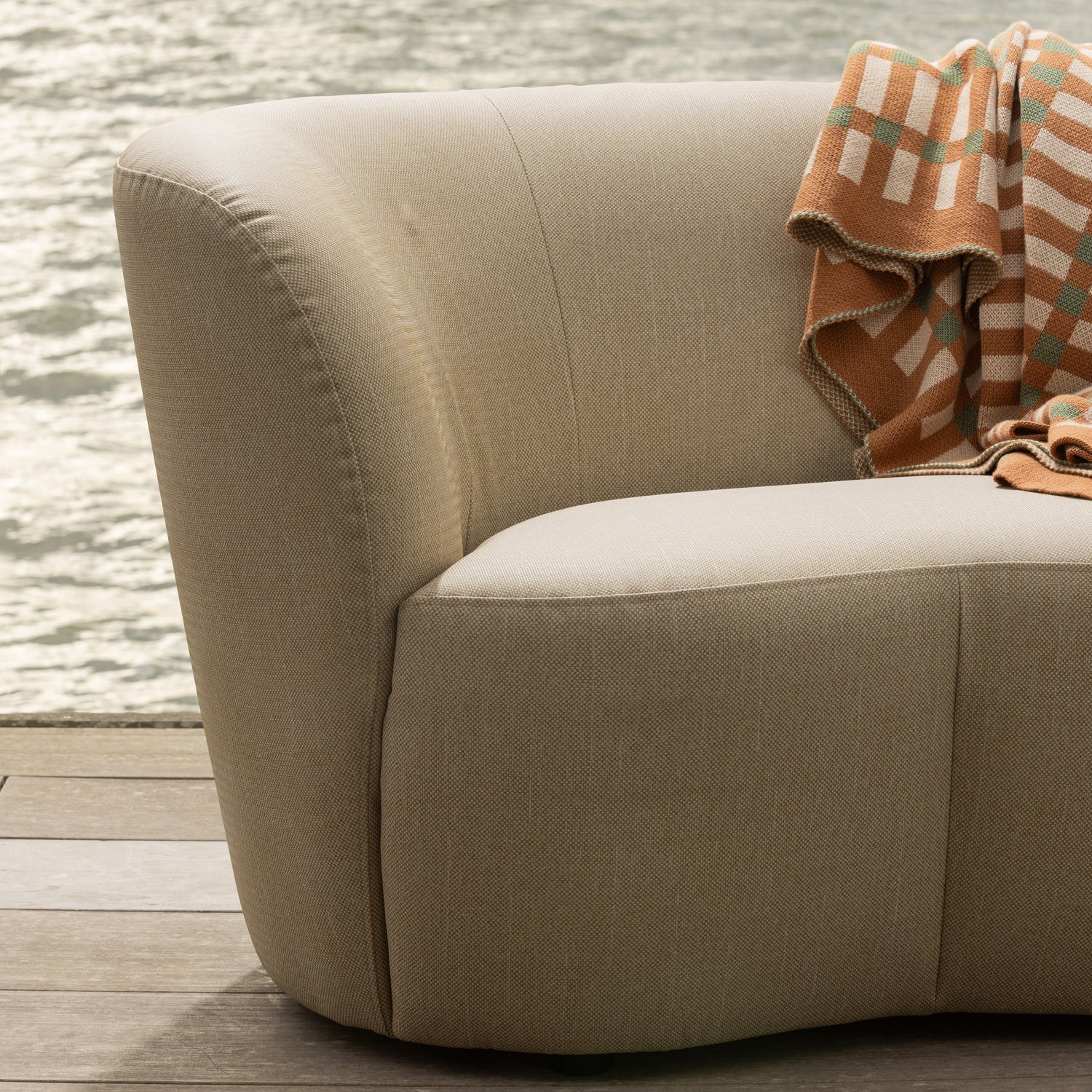 Stone Sand Small Garden Sofa