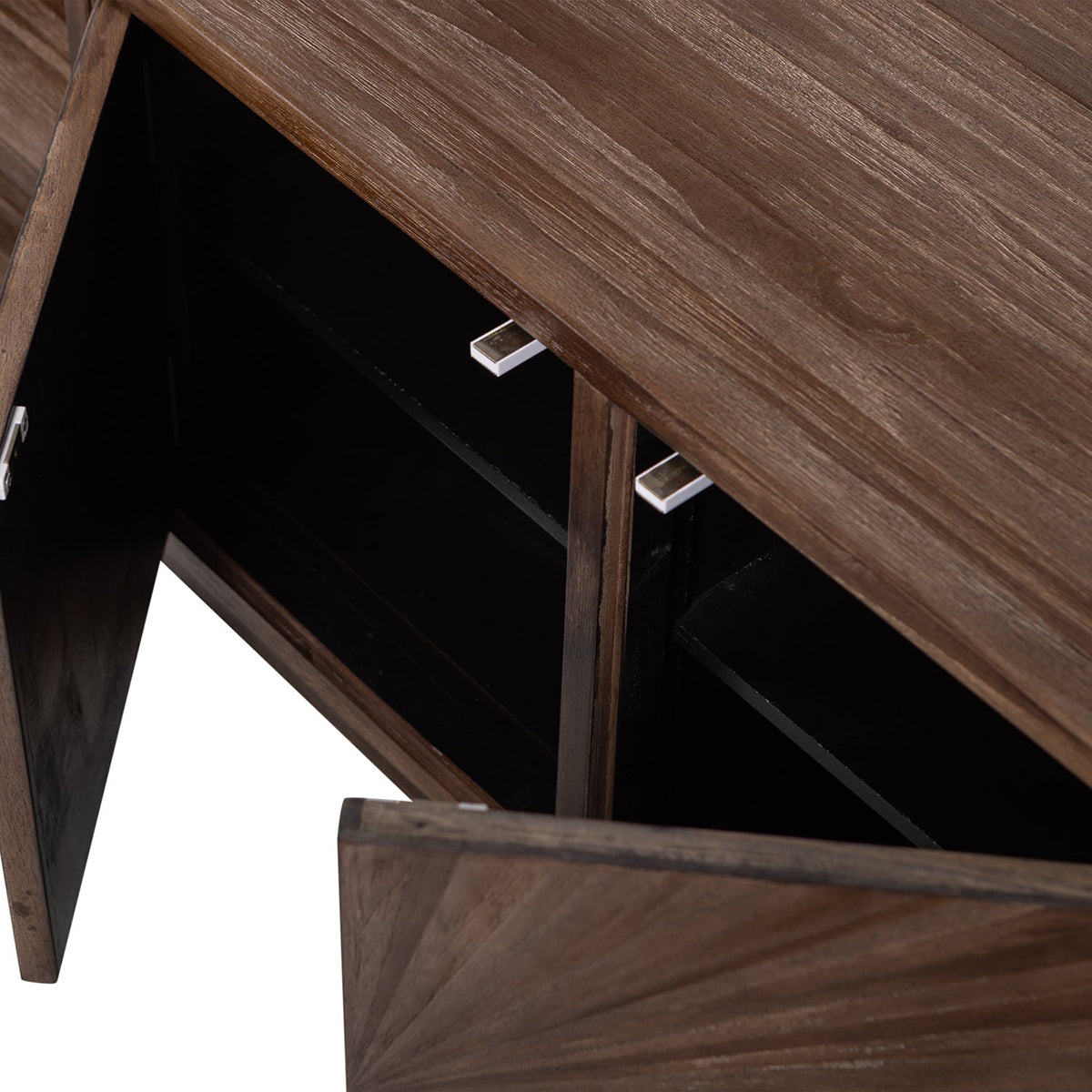 Sun Teak Wood TV Unit