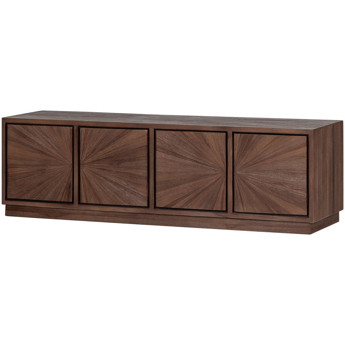 Sun Teak Wood TV Unit