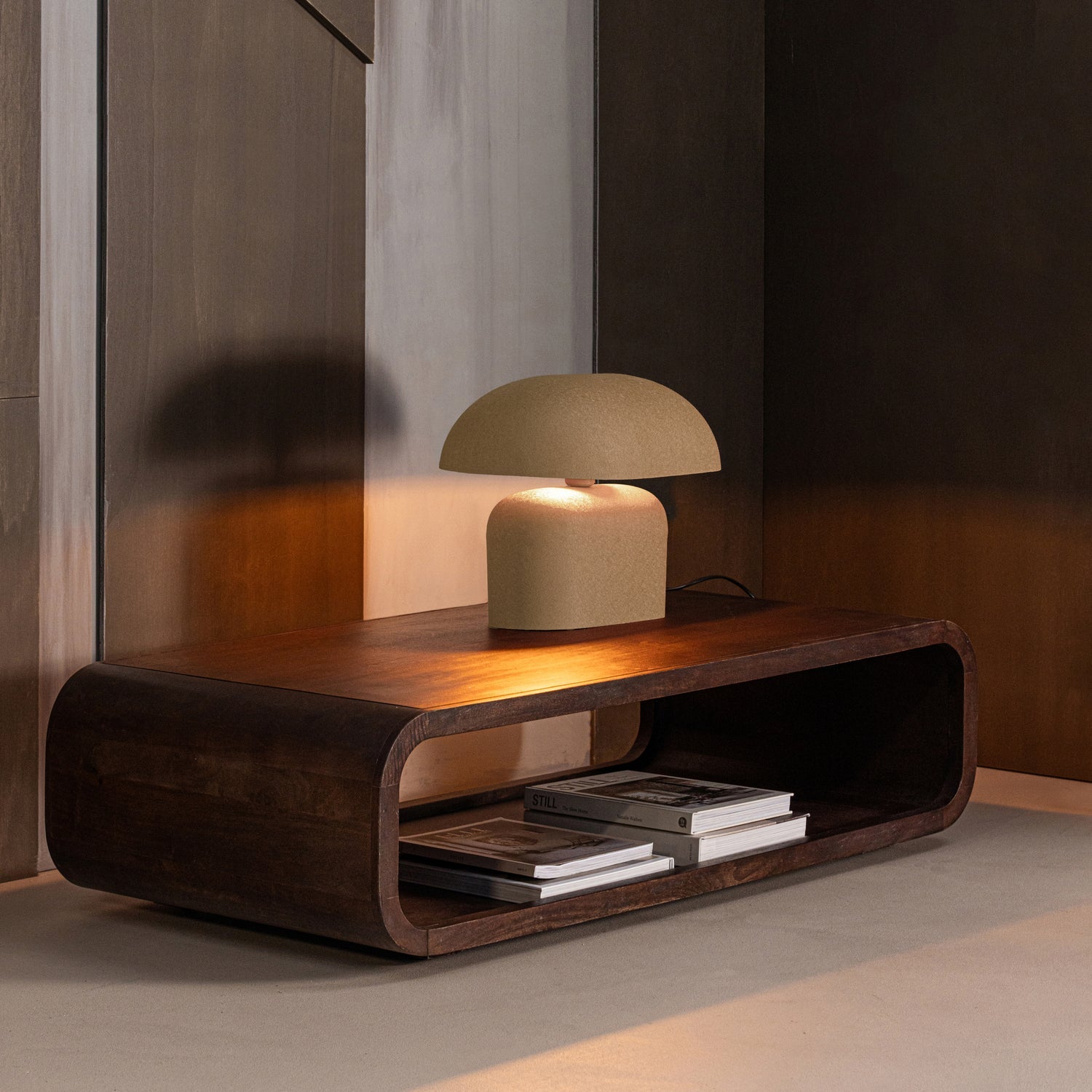 Tilo Beige Medium Table Lamp