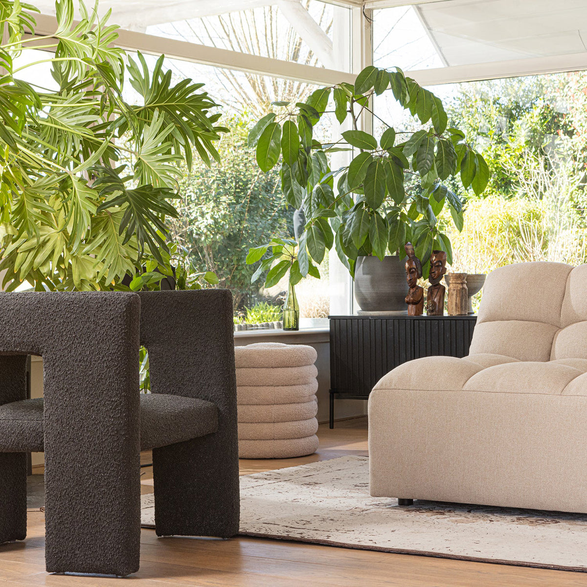 Tiwa Henry Boucle Armchair