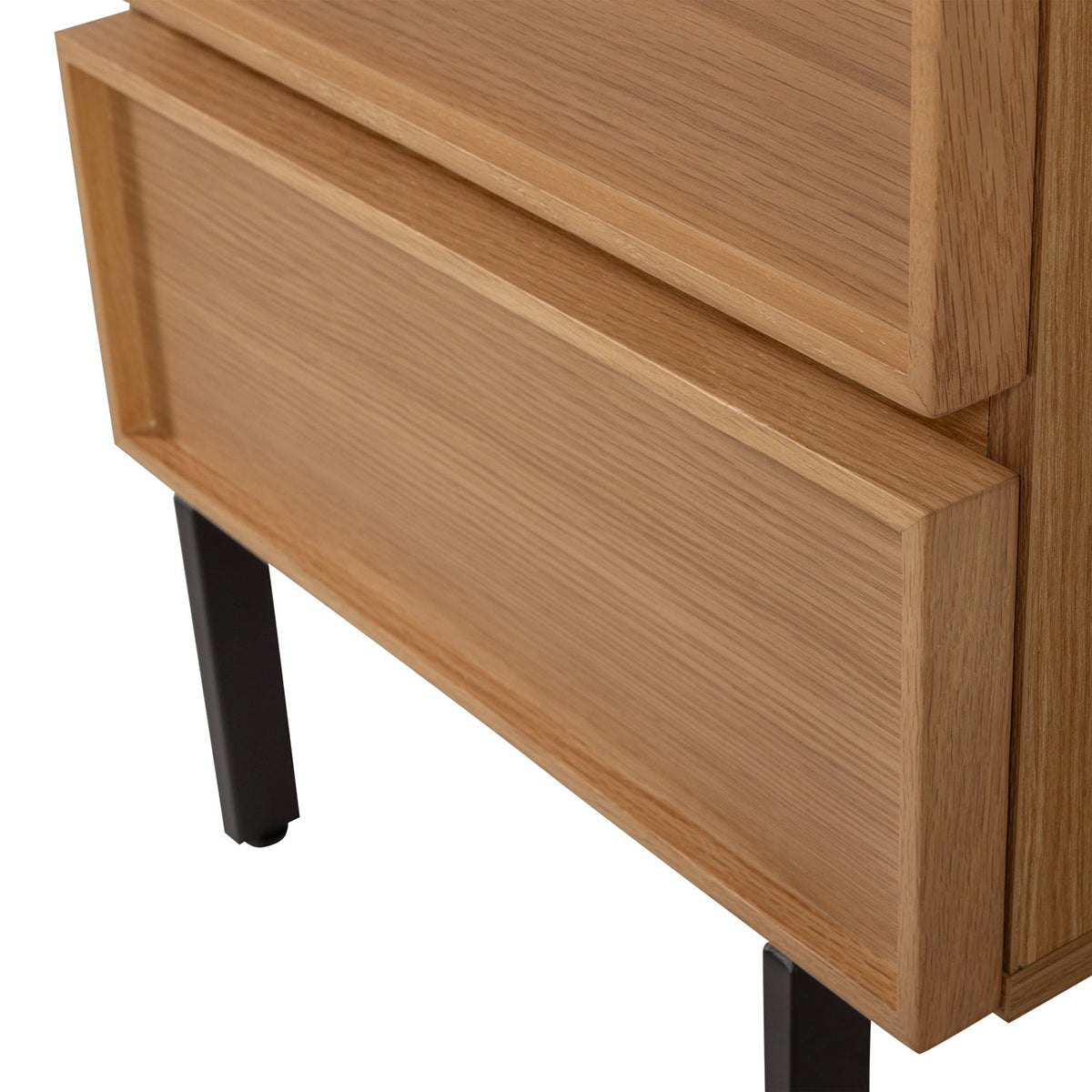 Tours 2 Drawers Nightstand