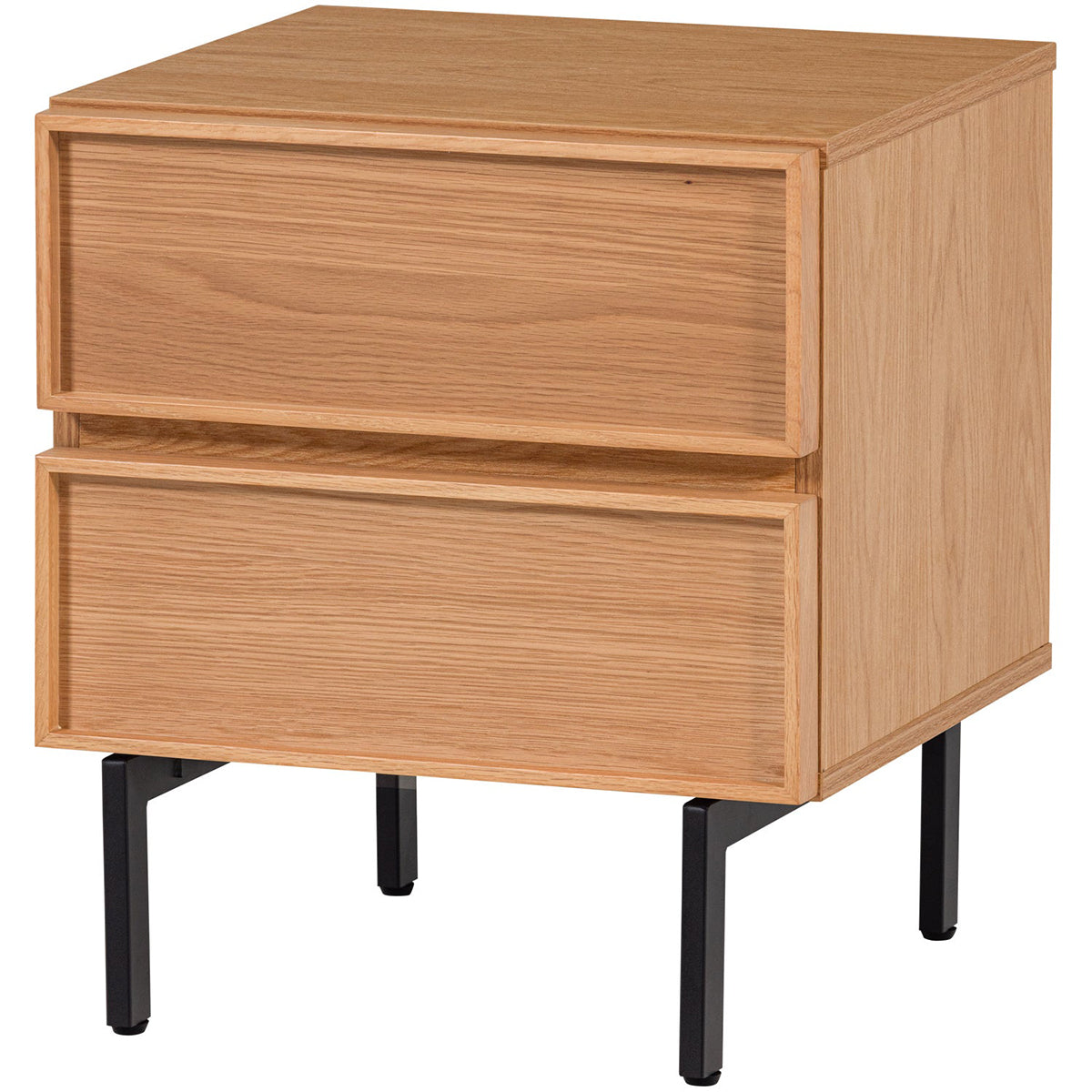 Tours 2 Drawers Nightstand