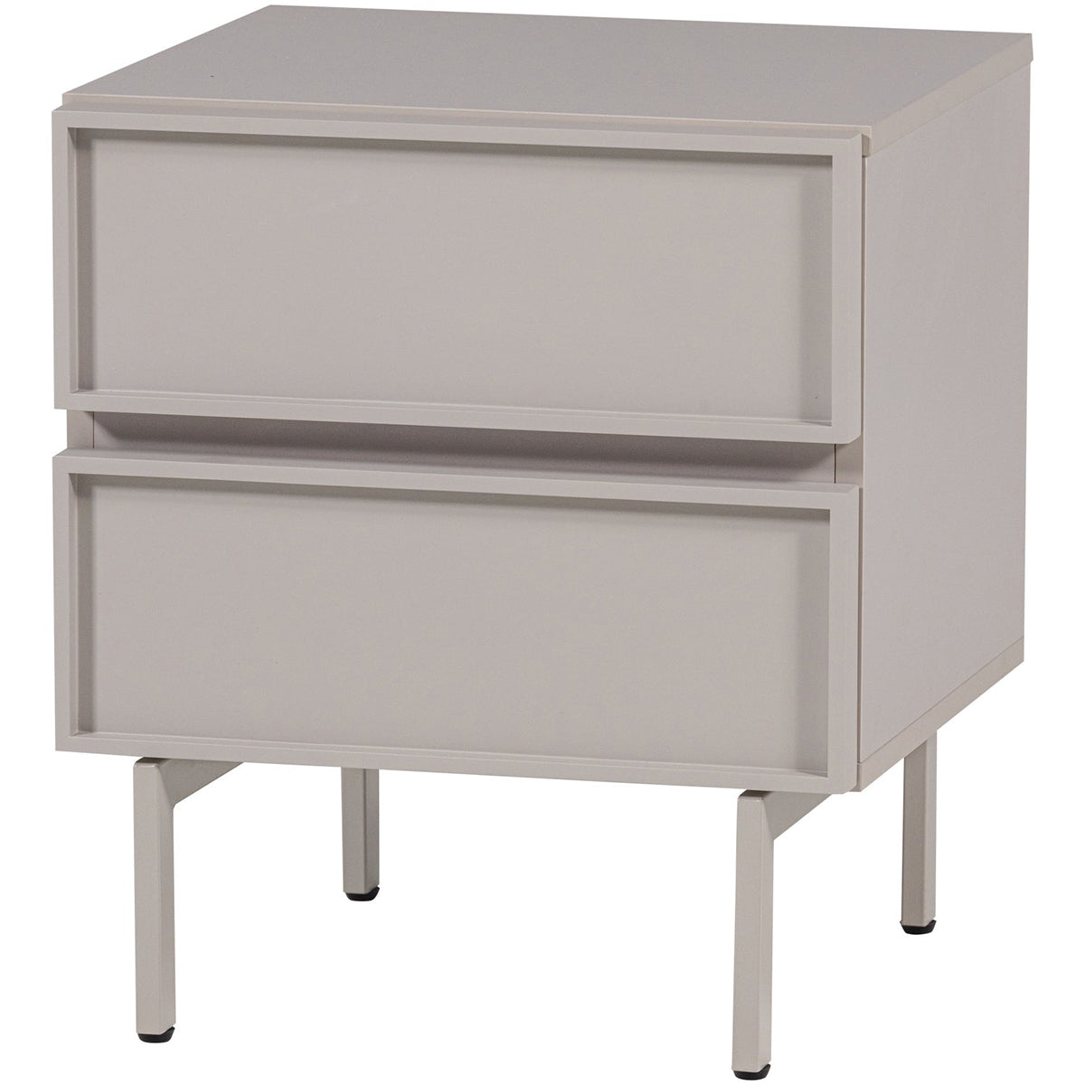 Tours 2 Drawers Nightstand