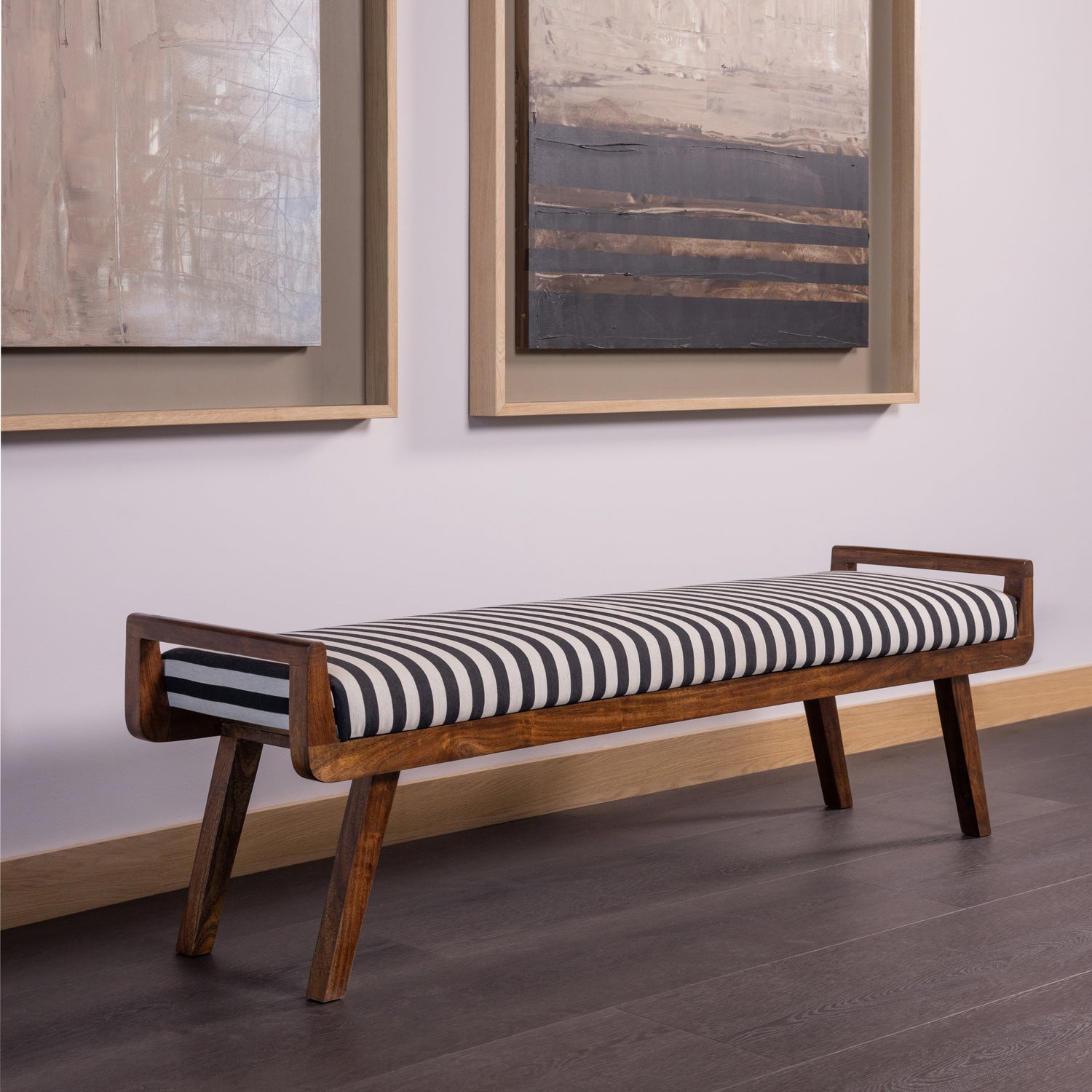 Valo Acacia Wood Bench
