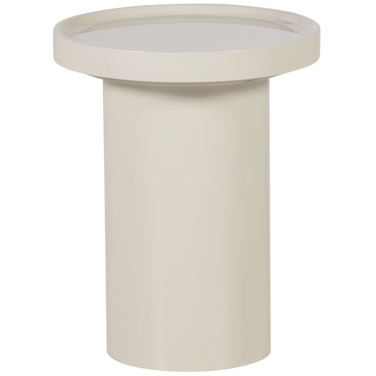 Veluna Sand High Gloss Side Table