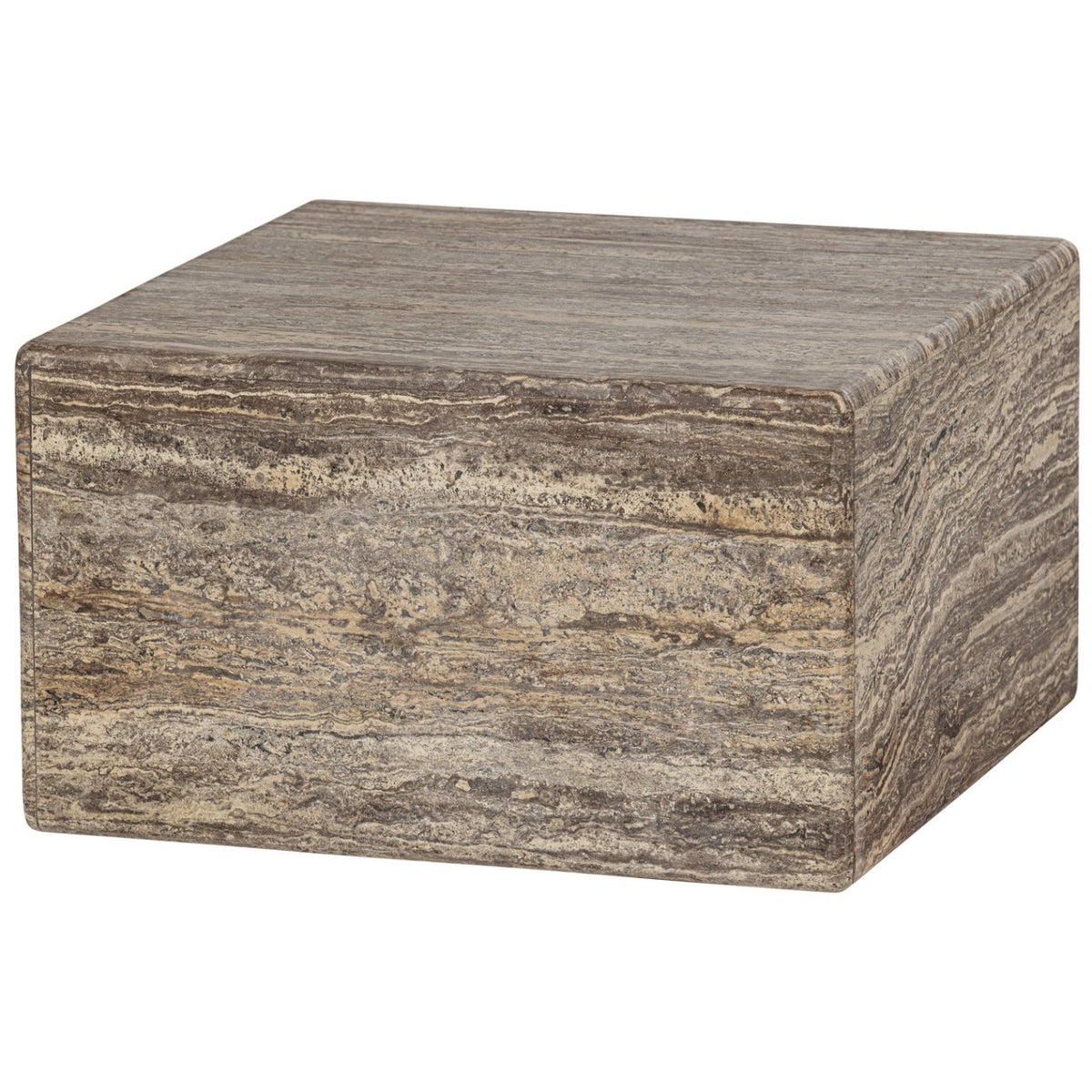 Vexa Light Brown Marble Coffee Table
