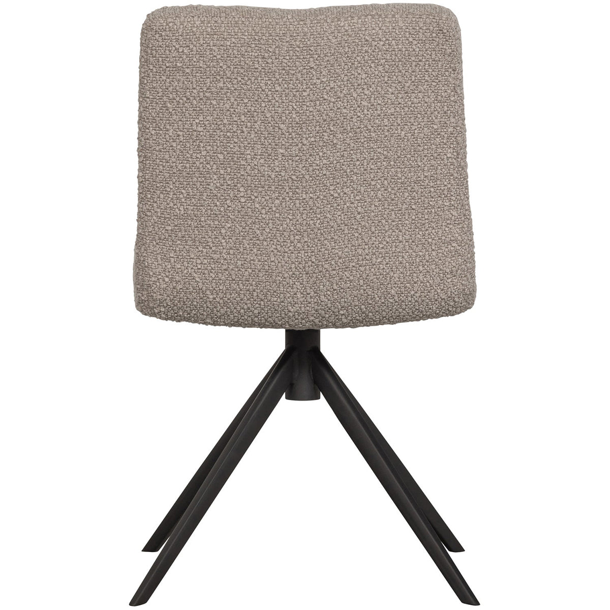 Vinny Sand Boucle Swivel Dining Chair