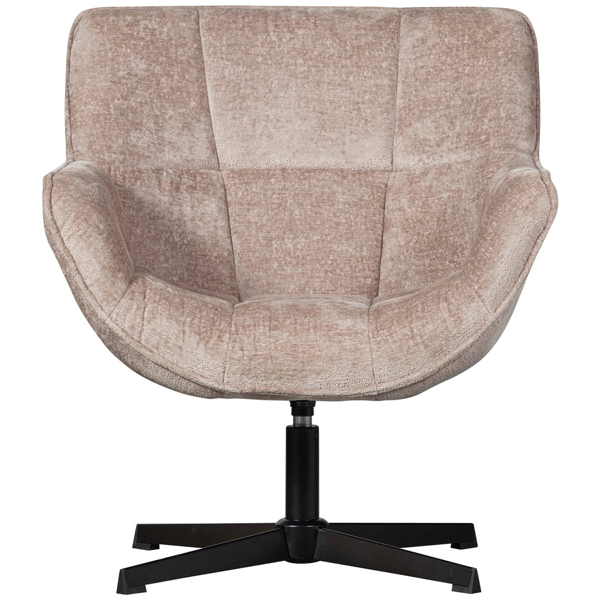 Wibo Chenille Swivel Armchair