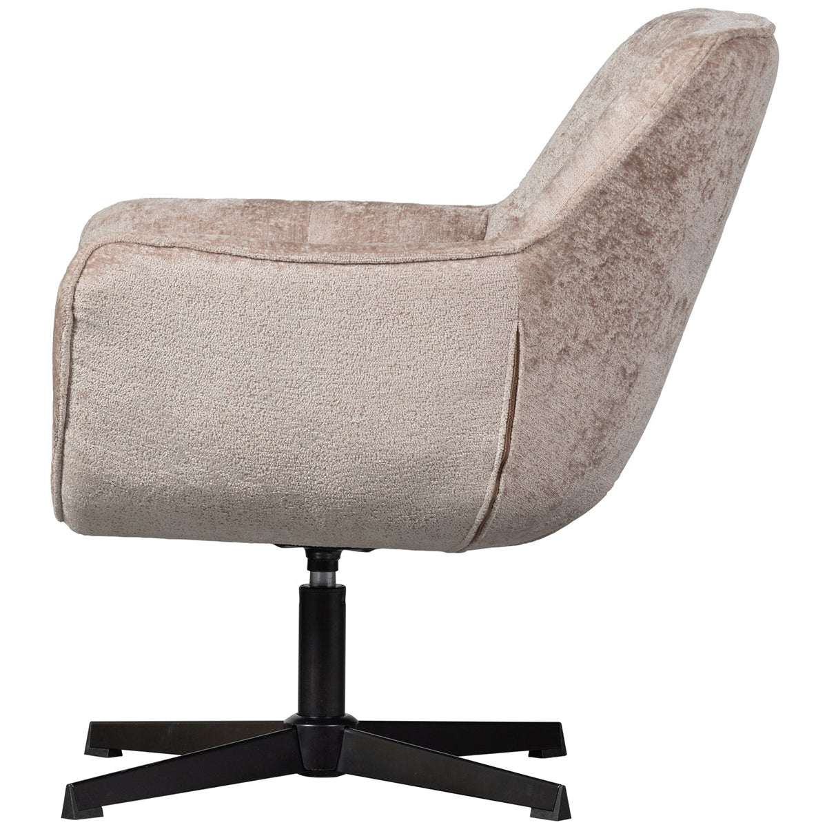 Wibo Chenille Swivel Armchair