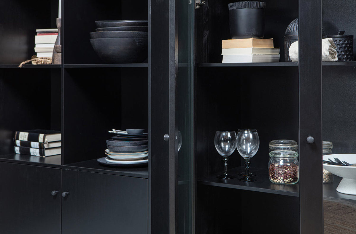 Xam Pine Open Cabinet