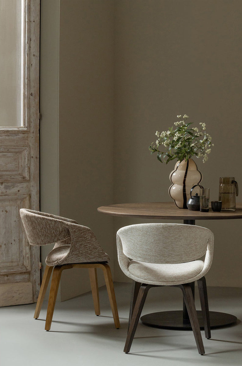Yossi Tuscany Dining Chair with Wooden Legs