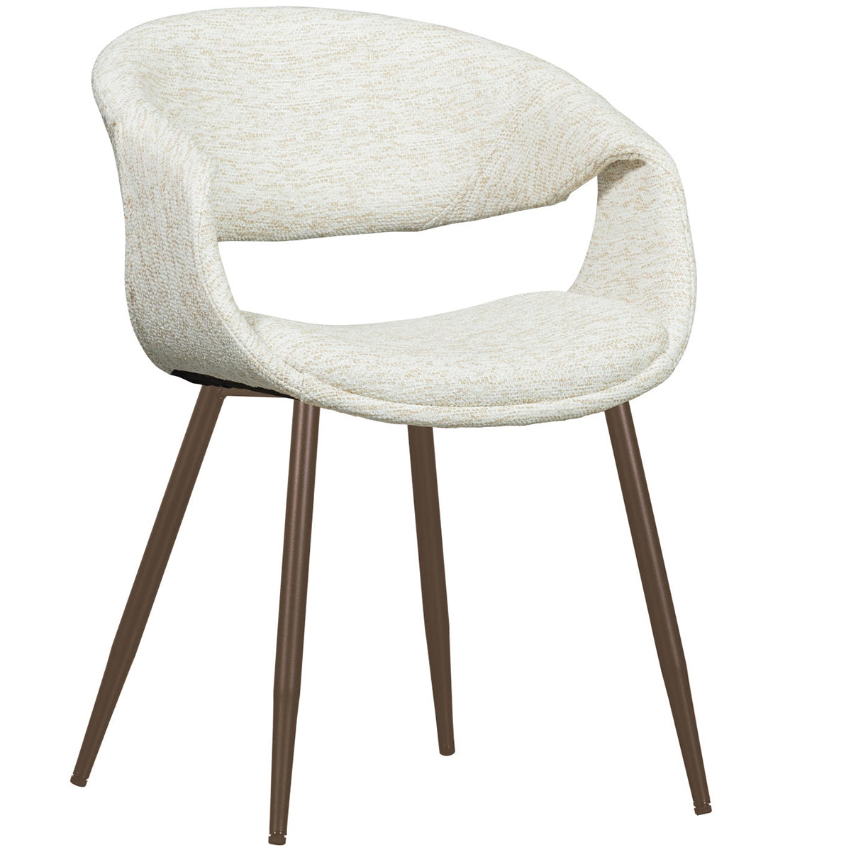 Yossi Tuscany Dining Chair with Metal Legs