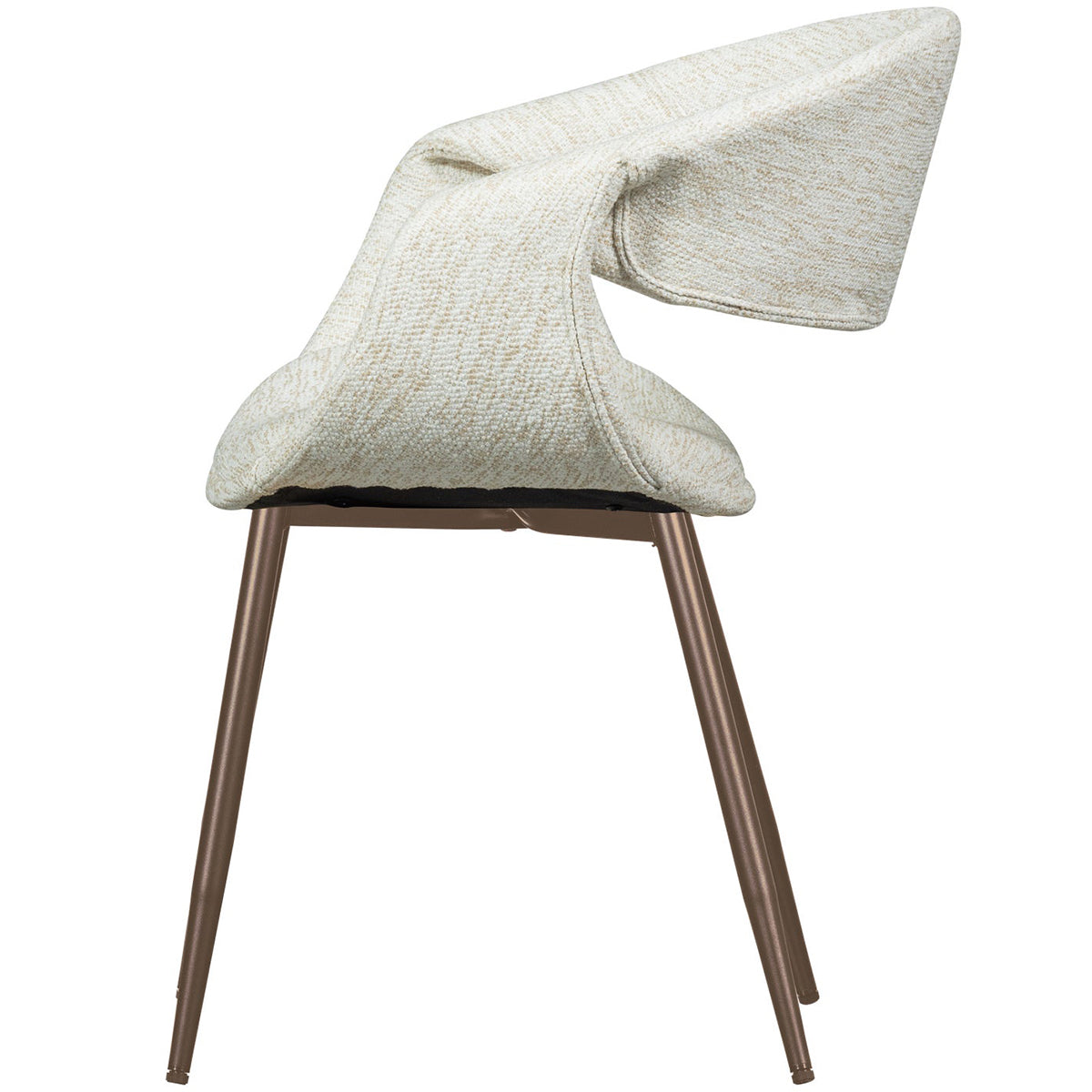 Yossi Tuscany Dining Chair with Metal Legs