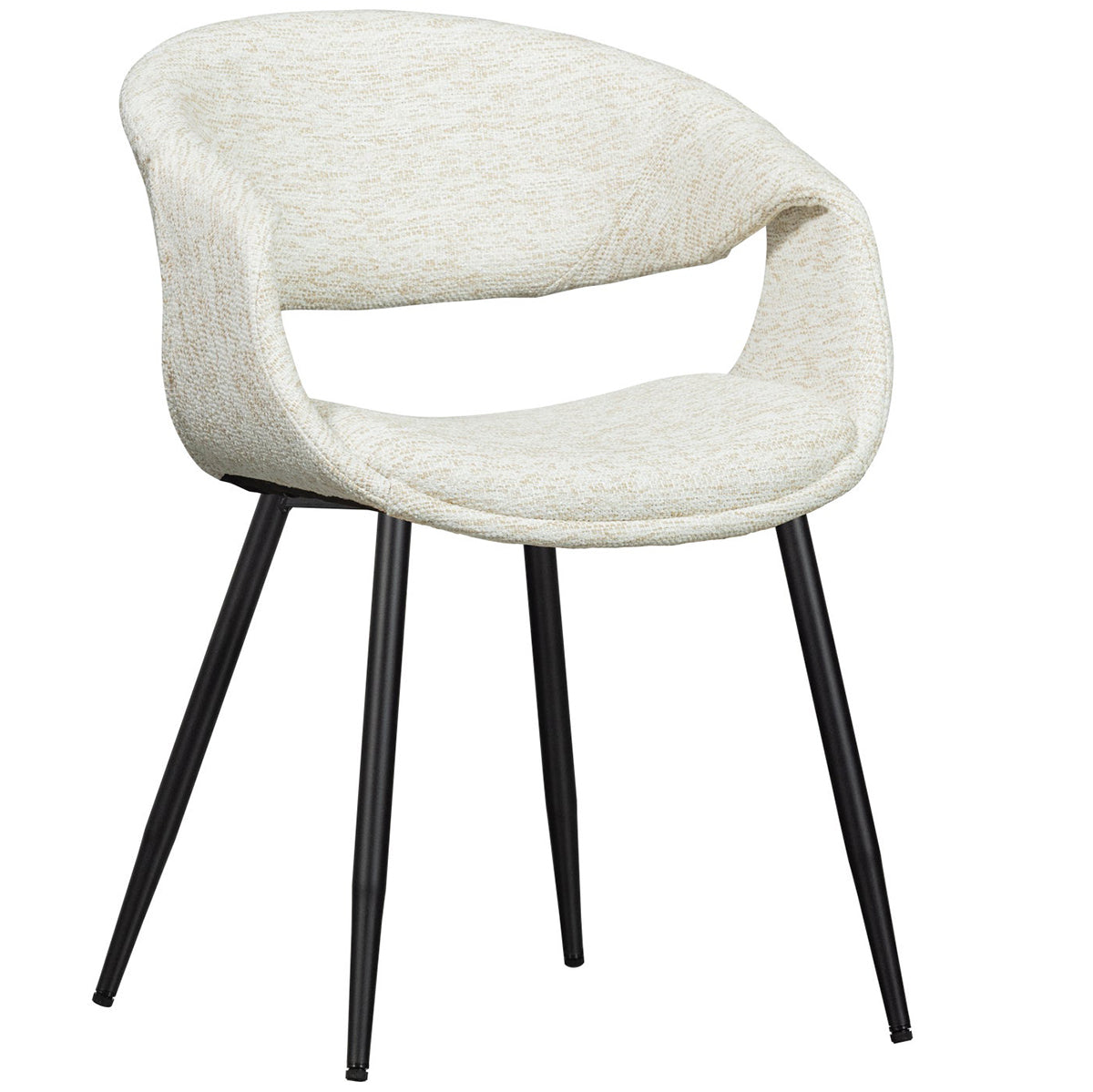 Yossi Tuscany Dining Chair with Metal Legs