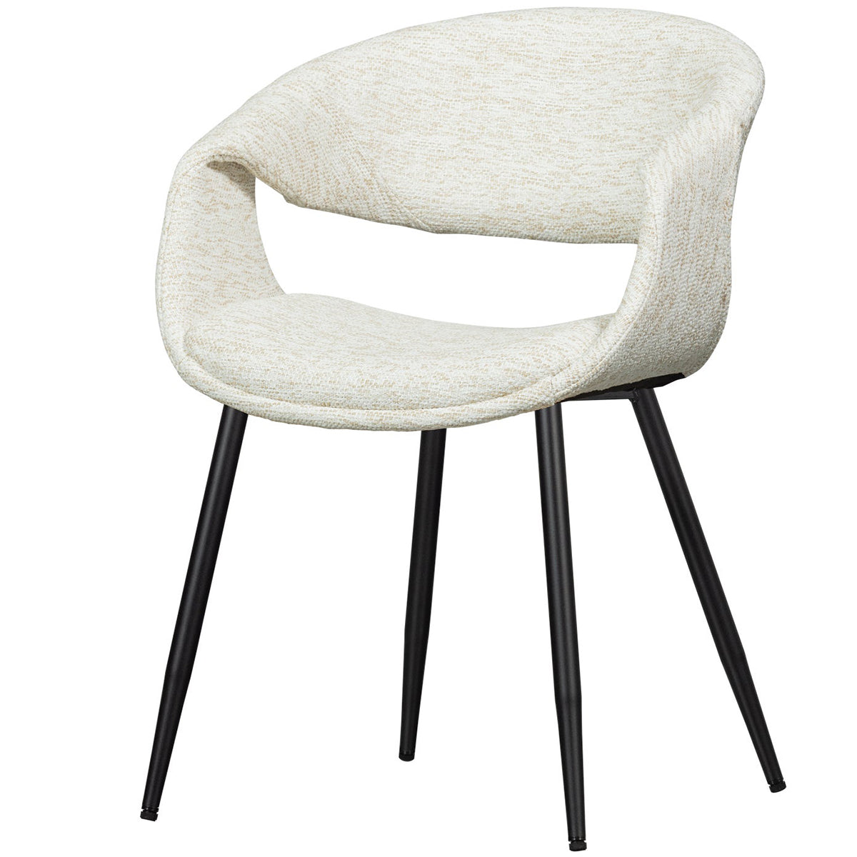 Yossi Tuscany Dining Chair with Metal Legs