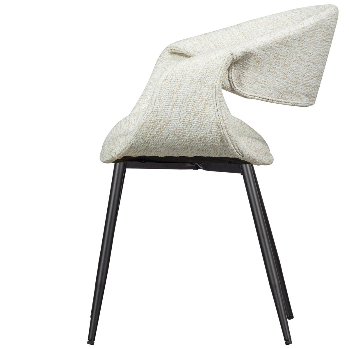 Yossi Tuscany Dining Chair with Metal Legs