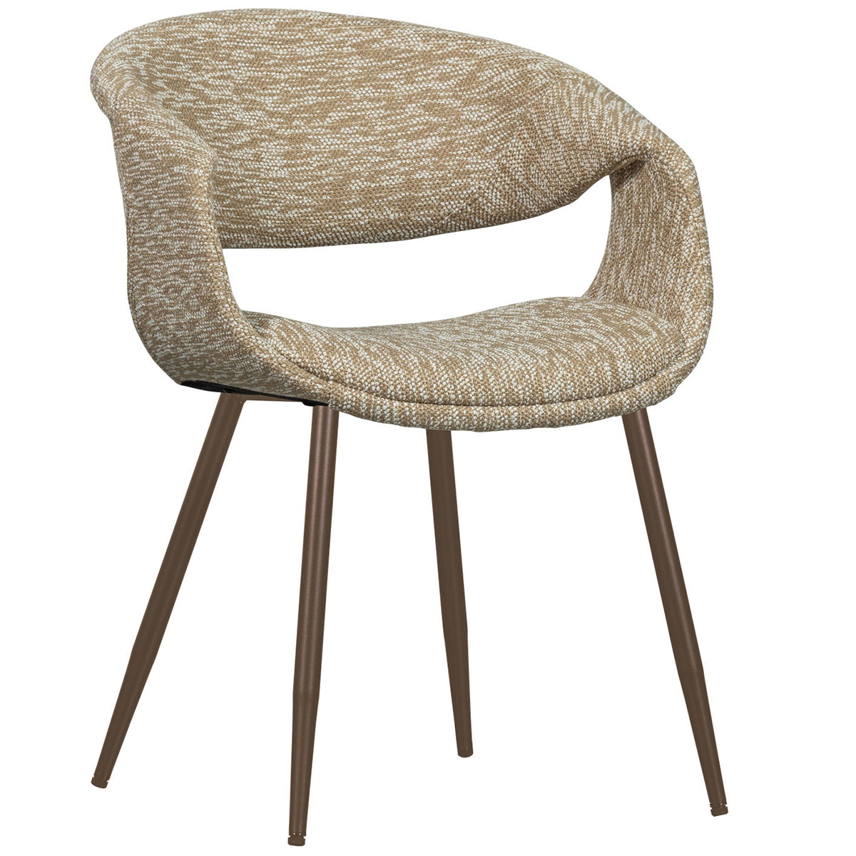 Yossi Tuscany Dining Chair with Metal Legs