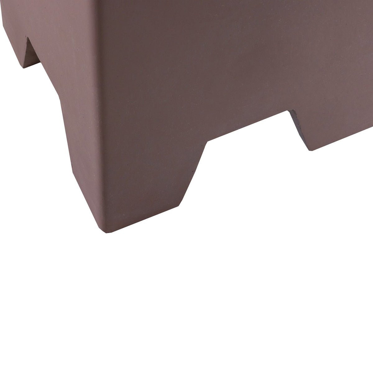 Zina Brown High Side Table