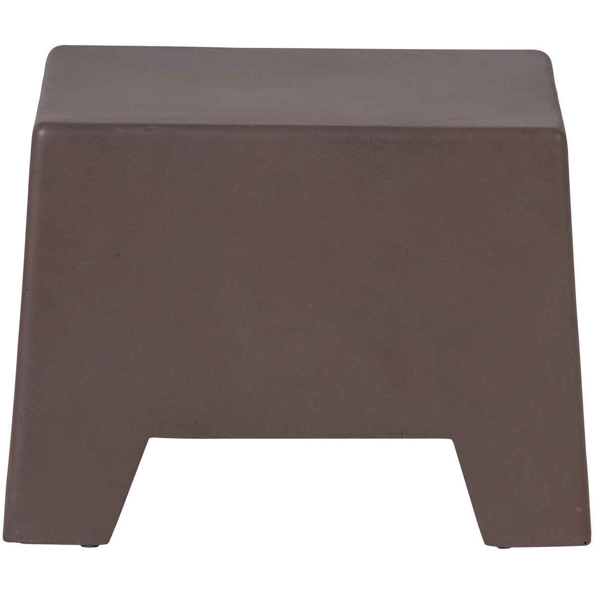 Zina Brown Low Side Table