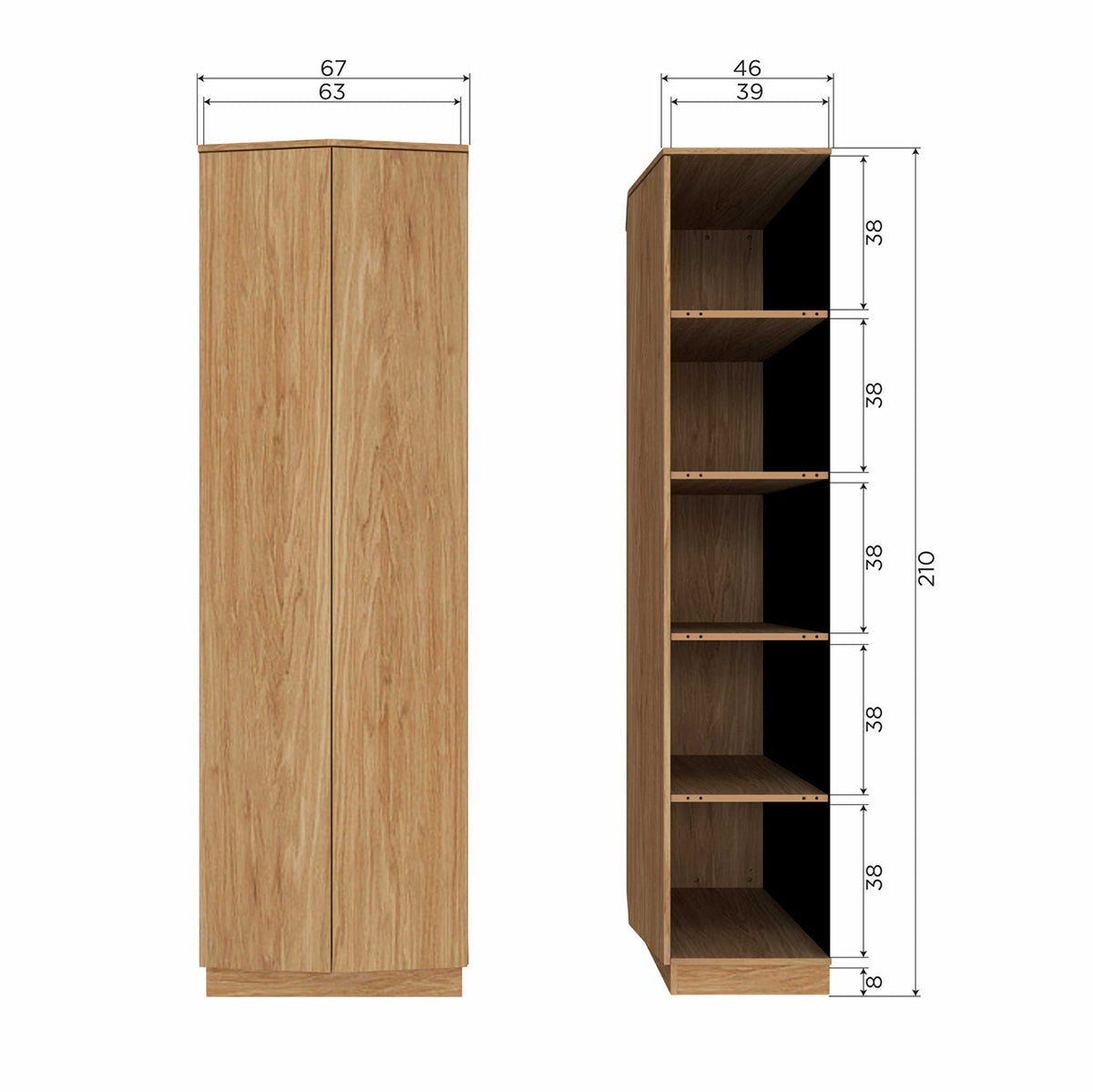 Zuma Natural High Cabinet