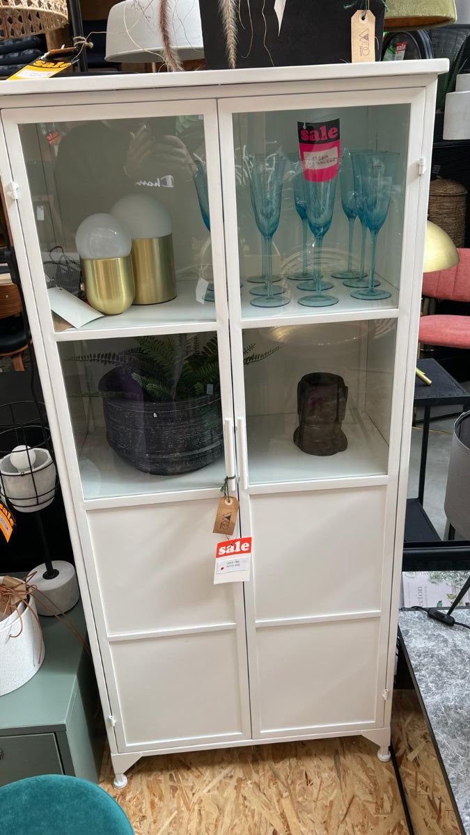 Miya 2 Doors High Cabinet (Floor Model) - WOO .Design