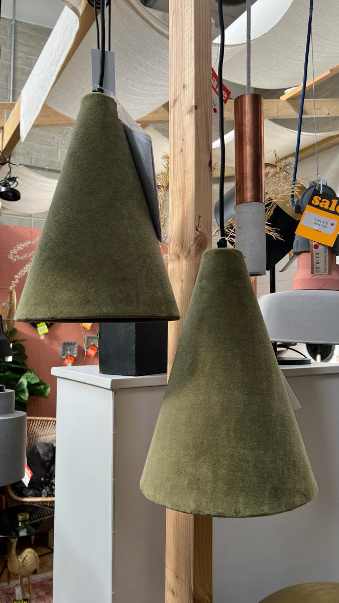 Rosay Green Pendant Lamp (Floor Model) - WOO .Design