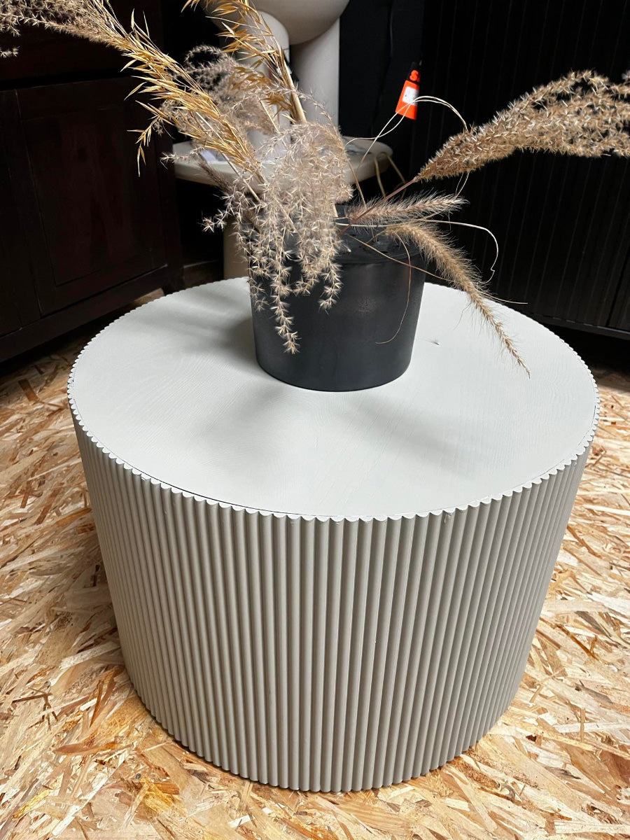 Sanne Round Side Table (Floor Model) - WOO .Design