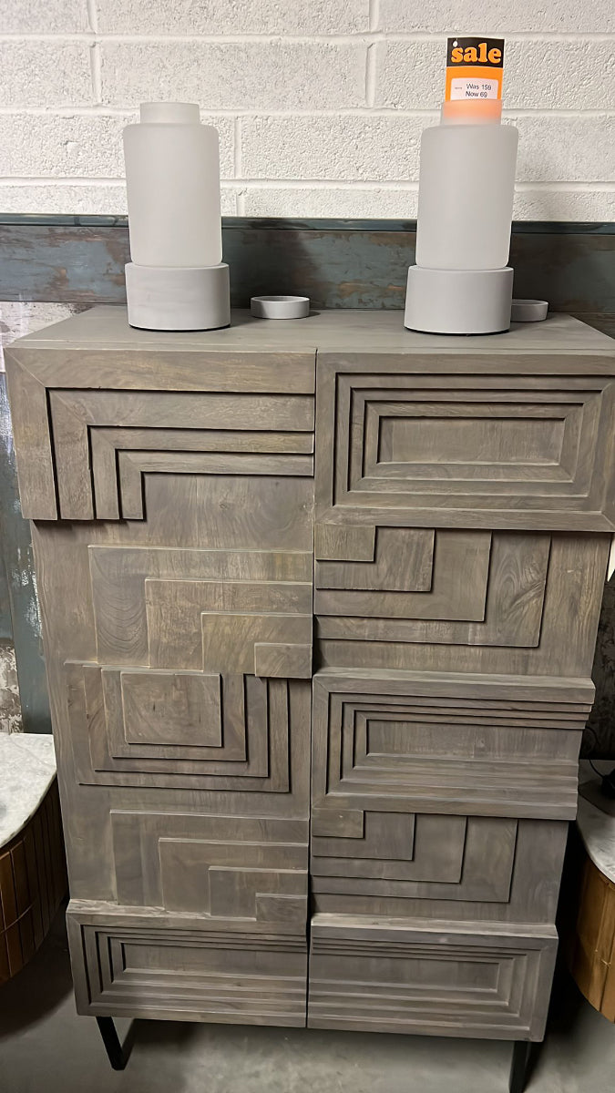 Figaro Mango Wood Cabinet (Outlet)