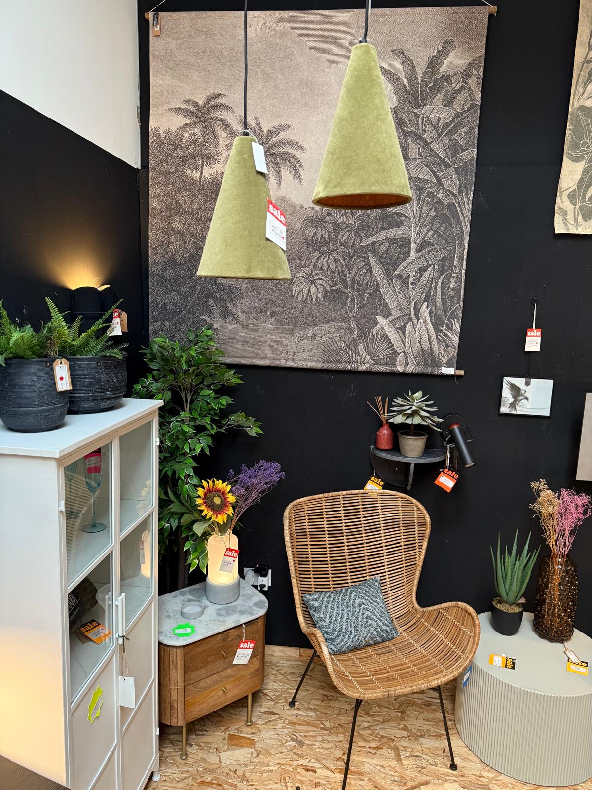 Rosay Green Pendant Lamp (Outlet)