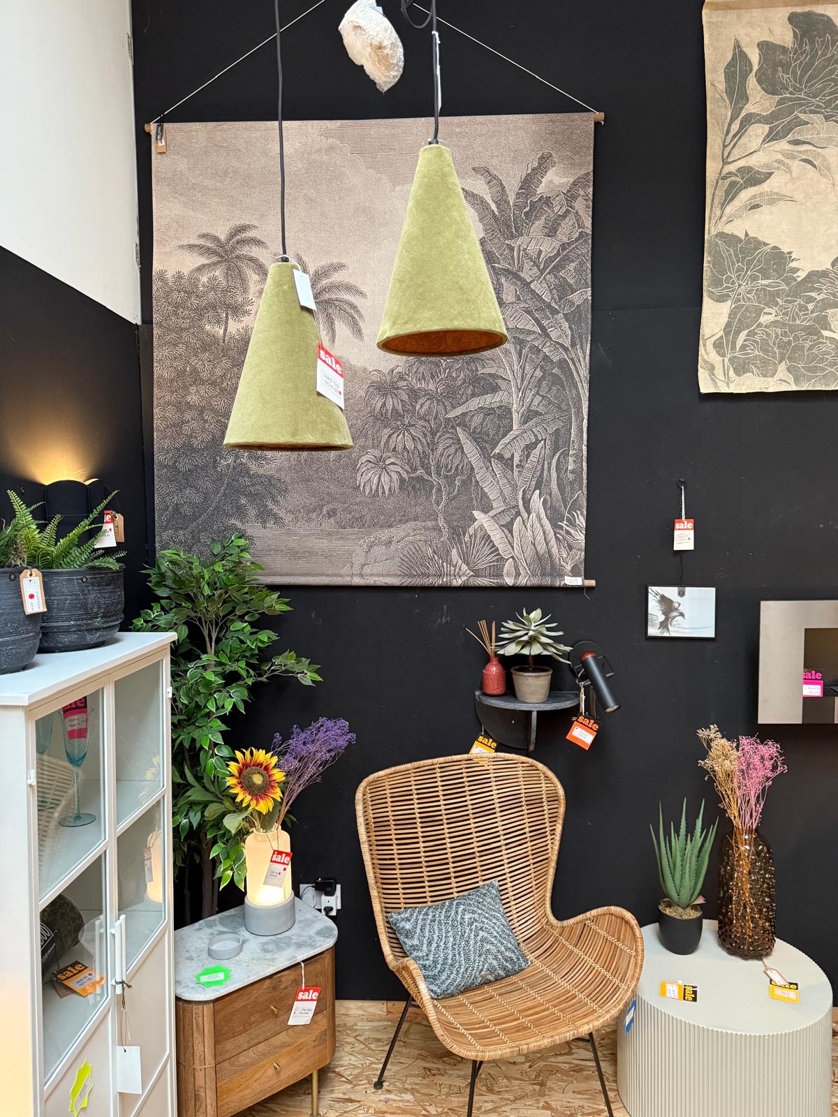 Rosay Green Pendant Lamp (Outlet)