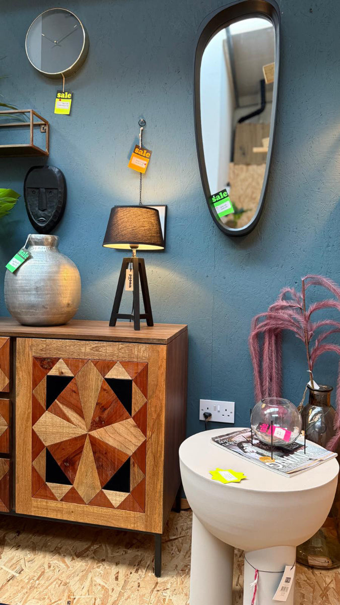 Limara Brown Mango Wood Sideboard (Outlet)