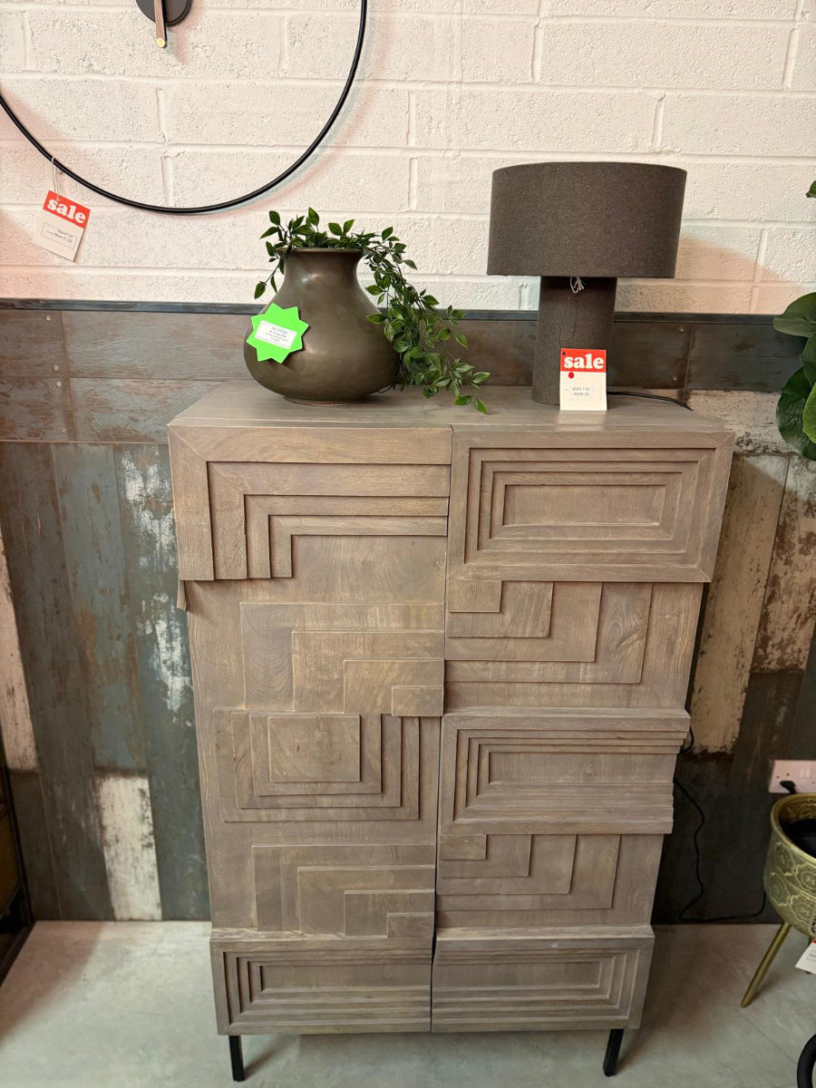 Figaro Mango Wood Cabinet (Outlet)