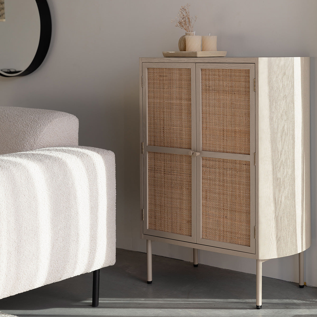 Amaya Low 2 Doors Cabinet