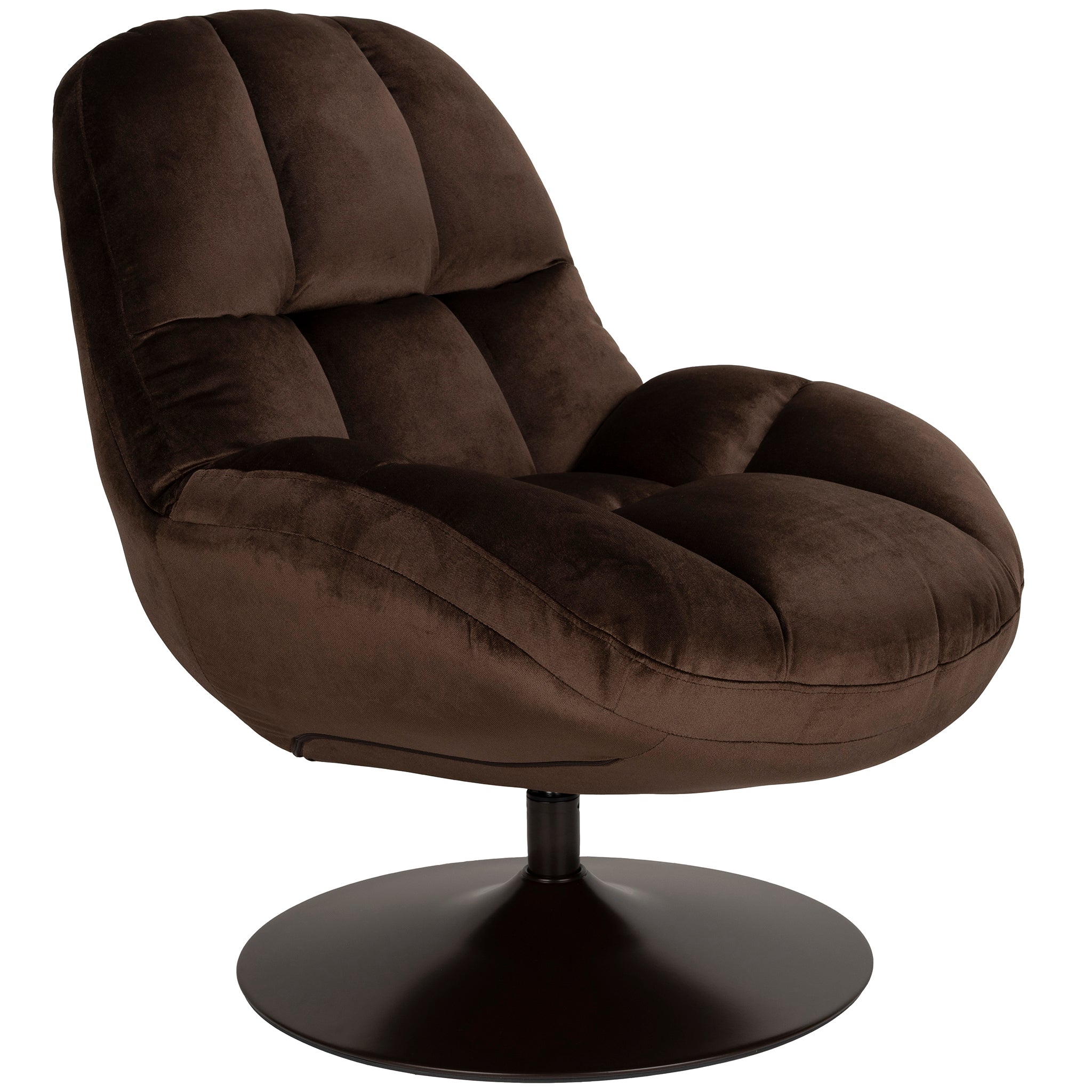 Beefy Velvet Lounge Chair
