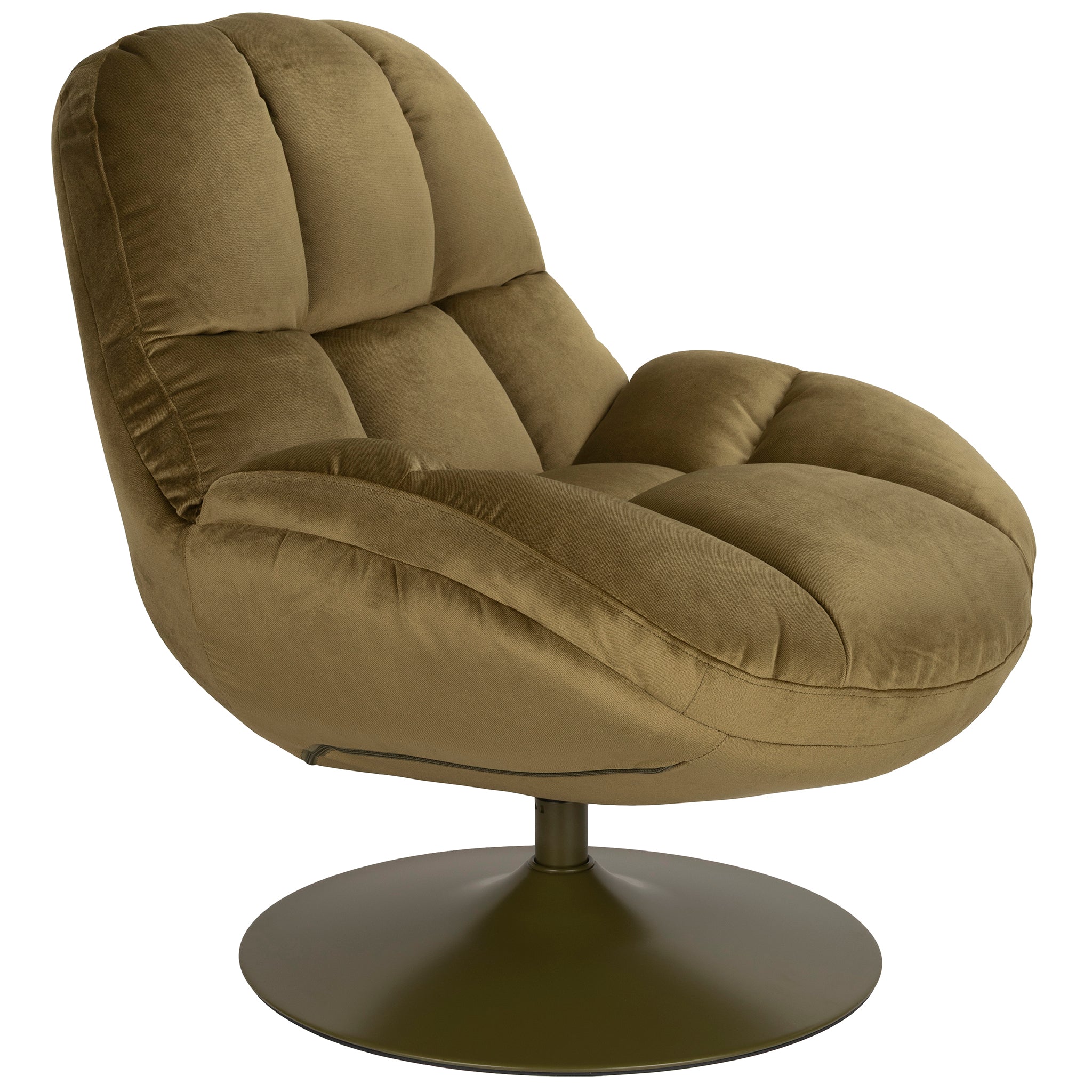 Beefy Velvet Lounge Chair
