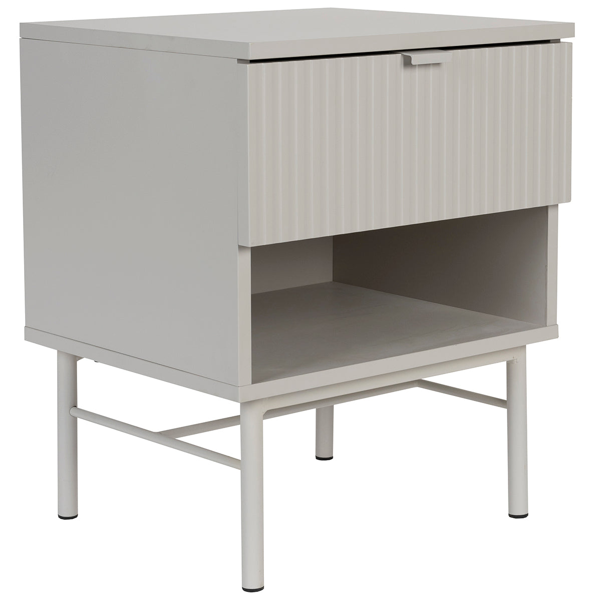 Cayo White Bedside Table - WOO .Design