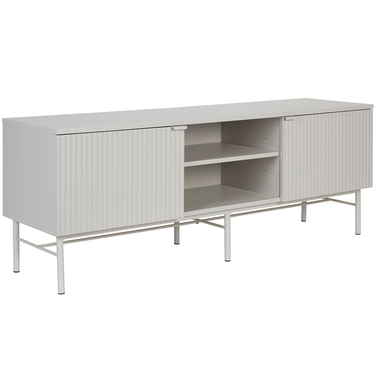 Cayo White Low Sideboard - WOO .Design