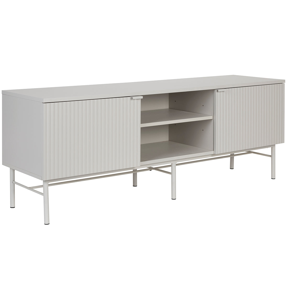 Cayo White Low Sideboard