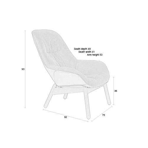 Duke Lounge Chair - WOO .Design