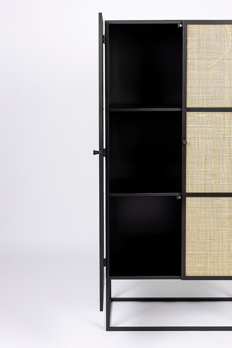 Guuji High 2 Doors Cabinet - WOO .Design