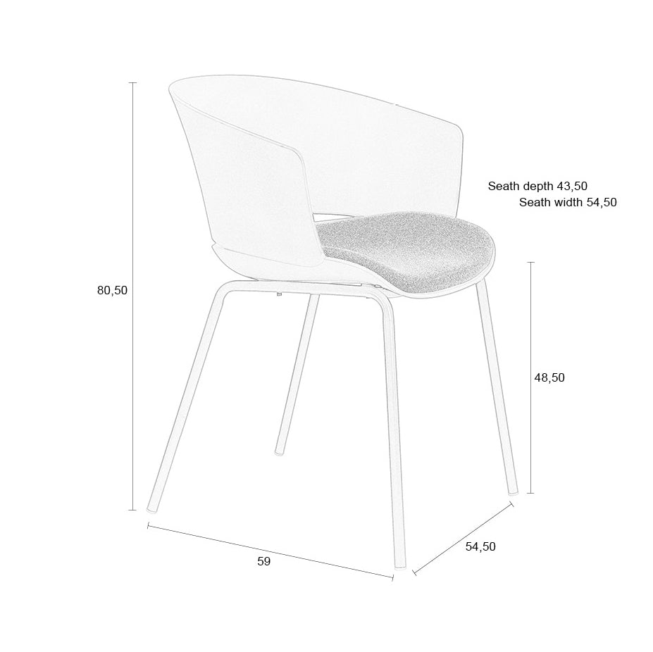 Jessica Chair (4/Set) - WOO .Design