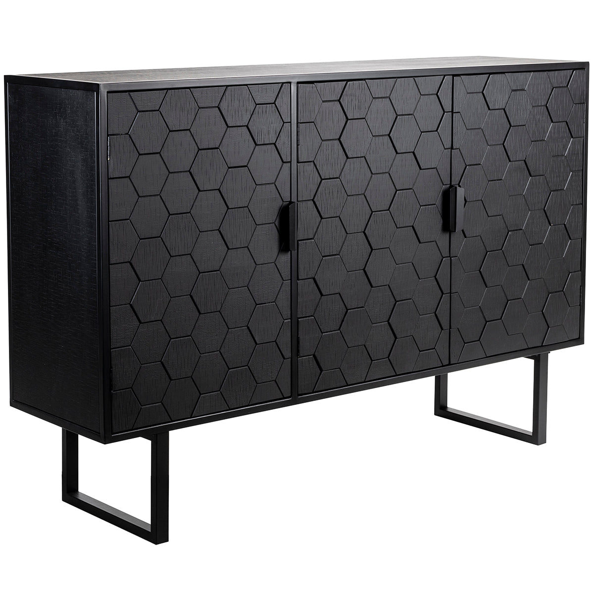 Linc Black High Sideboard