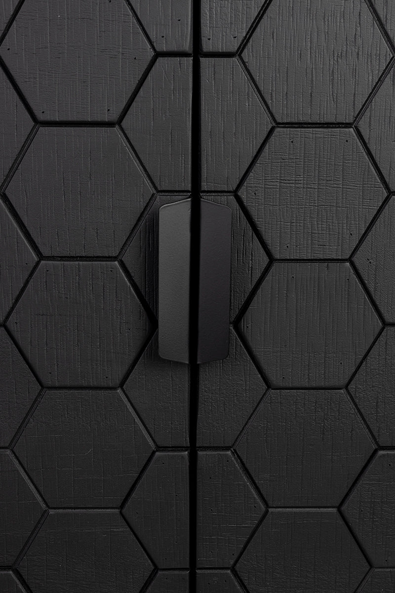 Linc Black High Sideboard - WOO .Design