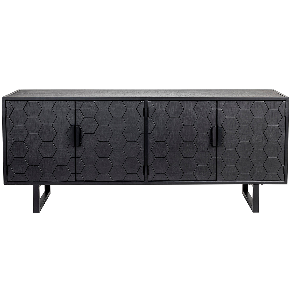 Linc Black Low Sideboard - WOO .Design